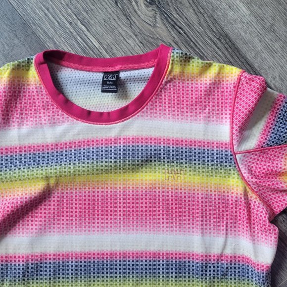 Helly Hansen Pink Multicolor Long Sleeve Tee - Picture 2 of 6